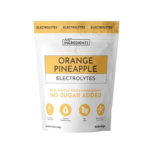 JUST INGREDIENTS Electrolytes — 10-Stick Variety Pack | Hydration Powder | Portable Drink Mix Packets