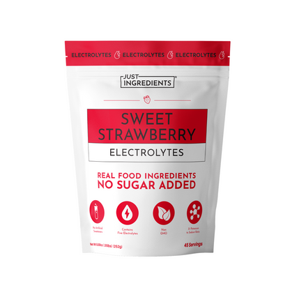 JUST INGREDIENTS Electrolytes — 10-Stick Variety Pack | Hydration Powder | Portable Drink Mix Packets