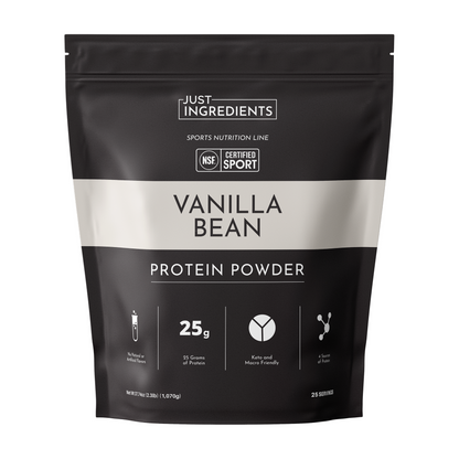 JUST INGREDIENTS Protein Powder — 20-serving blend to support muscle recovery and energy replenishment*